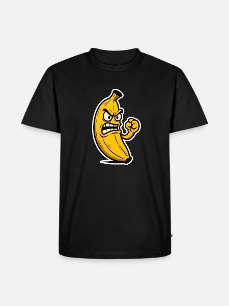 Bad Banana Vibes - Men's Premium Organic T-Shirt - black