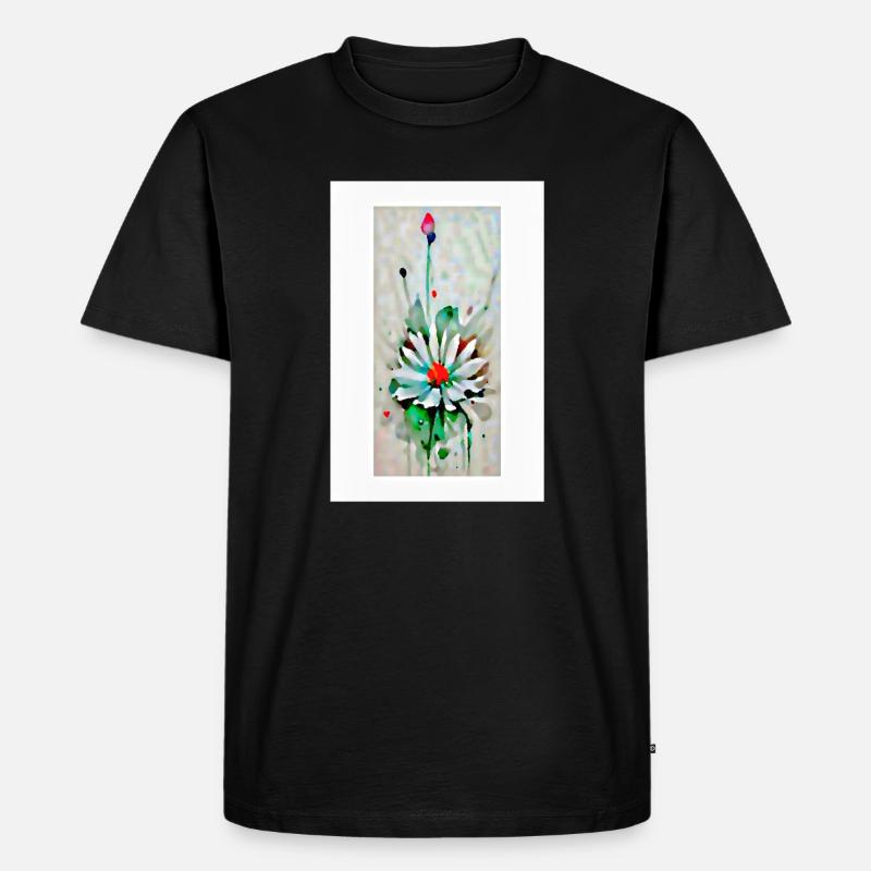 klajgrdajtscwlj - Männer Premium Bio T-Shirt - Schwarz