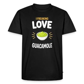 Guacamole Guac Dip Gift - Men's Premium Organic T-Shirt - black - Front - Nico (187cm)