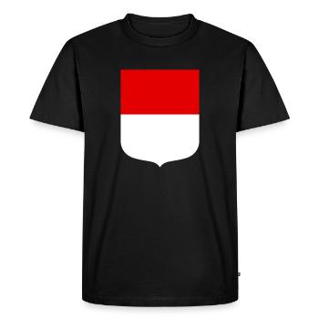 Hesse - T-shirt Premium bio Homme - noir - Devant - Nico (187cm)