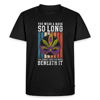Party Parade Costume Party Protection - Men's Premium Organic T-Shirt - black - Front - Nico (187cm)