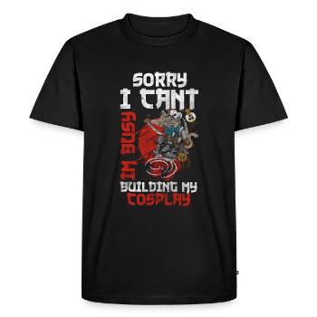 Costume Anime Gaming Bande dessinée - T-shirt Premium bio Homme - noir - Devant - Nico (187cm)