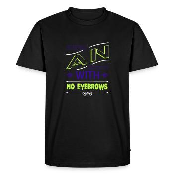 électricien bib ingénieur électriciens à la retraite - T-shirt Premium bio Homme - noir - Devant - Nico (187cm)