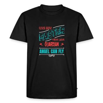 Mécanicien d’avion papa mécanicien badass Tshirts - T-shirt Premium bio Homme - noir - Devant - Nico (187cm)