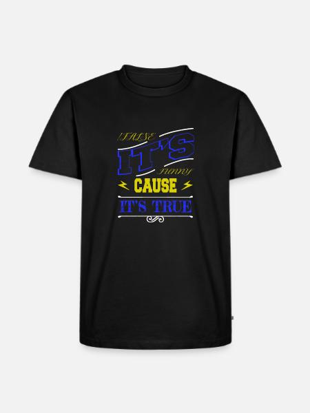 computer language geek humor - Men's Premium Organic T-Shirt - black