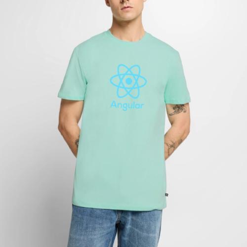 Reactangular – Is it React? Is it Angular? - Männer Premium Bio T-Shirt