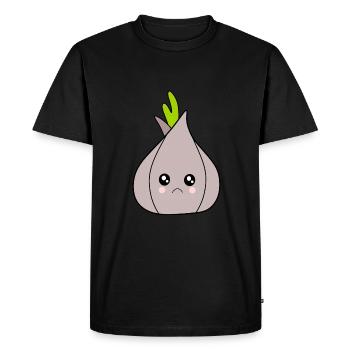 Onion Garlic Costume Carnival Carnival Vegetables - Men's Premium Organic T-Shirt - black - Front - Nico (187cm)