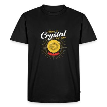 Cadeau mystique de boule de cristal de diseuse de bonne aventure - T-shirt Premium bio Homme - noir - Devant - Nico (187cm)