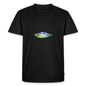 Agriculture paint - agriculture painting - Men's Premium Organic T-Shirt - black - Front - Nico (187cm)