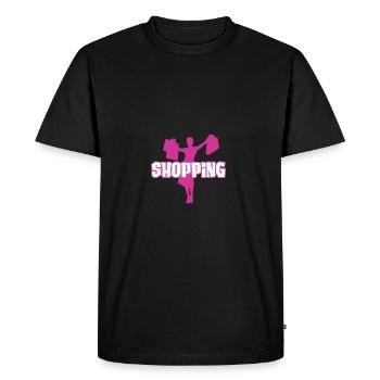 shopping - T-shirt Premium bio Homme - noir - Devant - Nico (187cm)