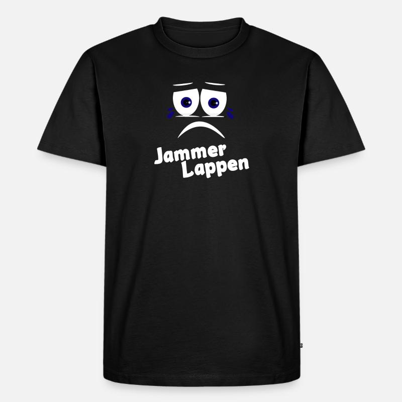 Stark - Männer Premium Bio T-Shirt - Schwarz