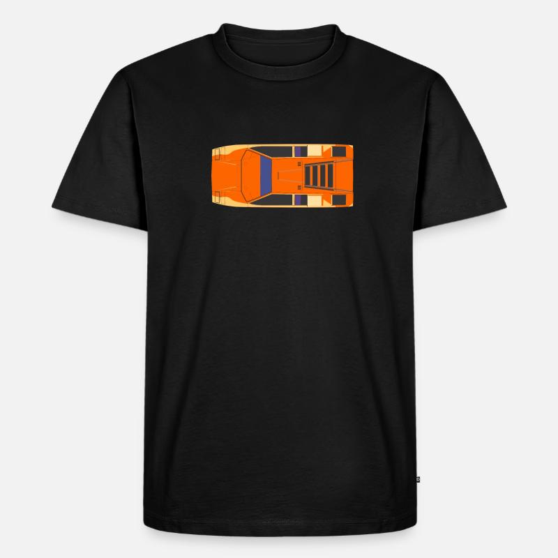 Countach - Männer Premium Bio T-Shirt - Schwarz