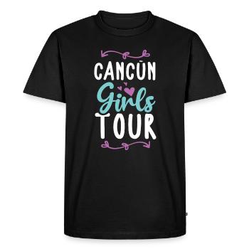Cancun Girls Tour - T-shirt Premium bio Homme - noir - Devant - Nico (187cm)