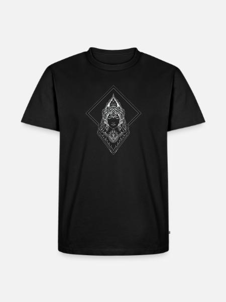 Aesthetical Buddha - Men's Premium Organic T-Shirt - black