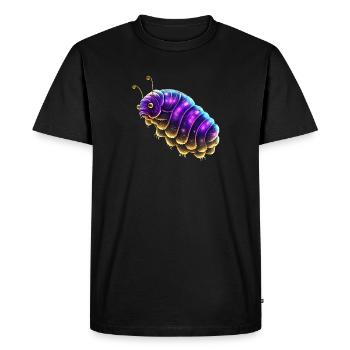 Tardigrades, Espace, Tardigrade Cosmos en détresse - T-shirt Premium bio Homme - noir - Devant - Nico (187cm)