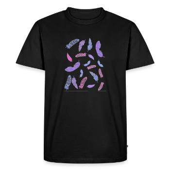 bi springs - Men's Premium Organic T-Shirt - black - Front - Nico (187cm)