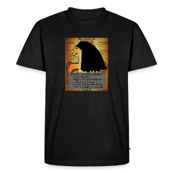 Sundari Ankh - T-shirt Premium bio Homme - noir - Devant - Nico (187cm)