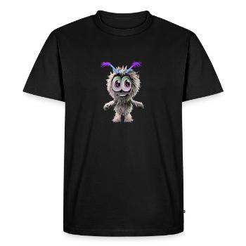 Mumzel Twiggy - T-shirt Premium bio Homme - noir - Devant - Nico (187cm)