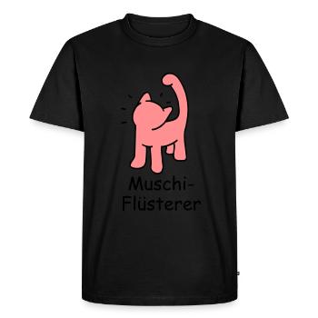 Pussy-whisperer: Clearly Ambiguous ... - Men's Premium Organic T-Shirt - black - Front - Nico (187cm)