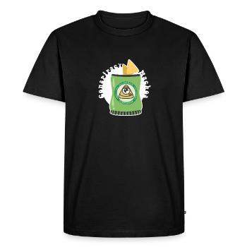 Nachos Illuminati - T-shirt Premium bio Homme - noir - Devant - Nico (187cm)