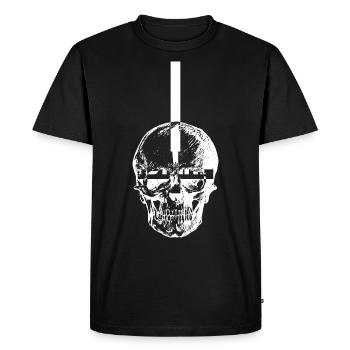 Lucifer - T-shirt Premium bio Homme - noir - Devant - Nico (187cm)