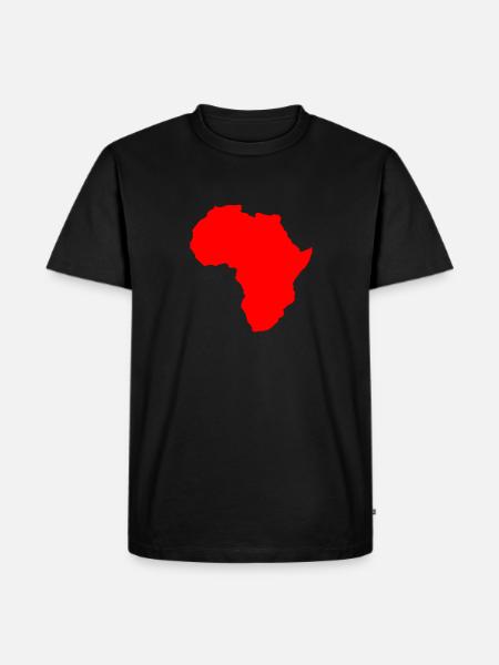africa - Men's Premium Organic T-Shirt - black