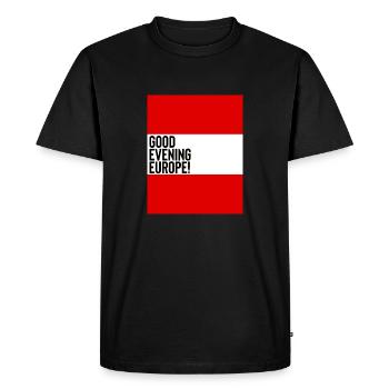Autriche Eurovision - T-shirt Premium bio Homme - noir - Devant - Nico (187cm)
