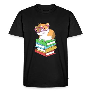 Guinea pig - Men's Premium Organic T-Shirt - black - Front - Nico (187cm)