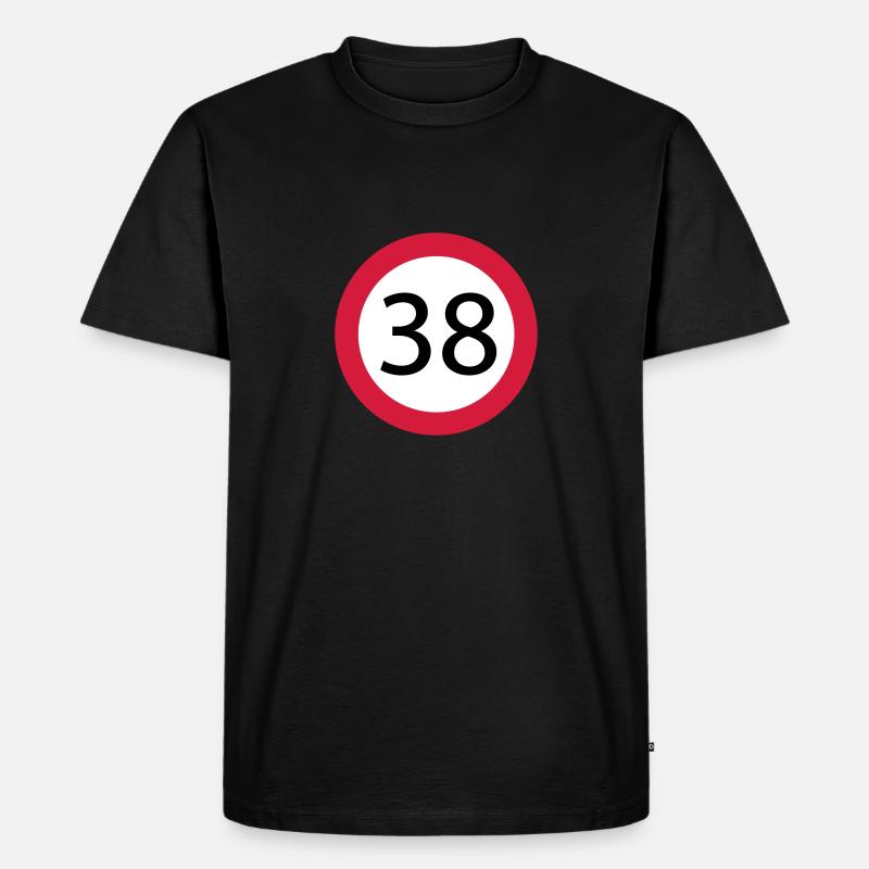 38 - T-shirt Premium bio Homme - noir