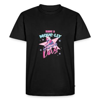 Rollerblades Blade Have A Move-lly Day Cadeaux - T-shirt Premium bio Homme - noir - Devant - Nico (187cm)