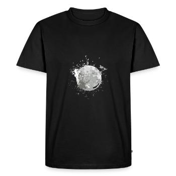 Athlète de lancer du poids en athlétisme - T-shirt Premium bio Homme - noir - Devant - Nico (187cm)