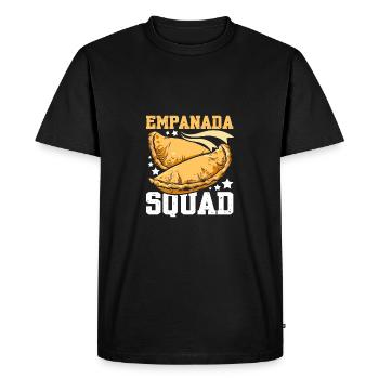 Effectif de l’Empanada - T-shirt Premium bio Homme - noir - Devant - Nico (187cm)