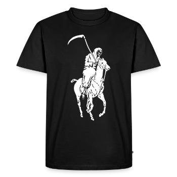 Mort - T-shirt Premium bio Homme - noir - Devant - Nico (187cm)