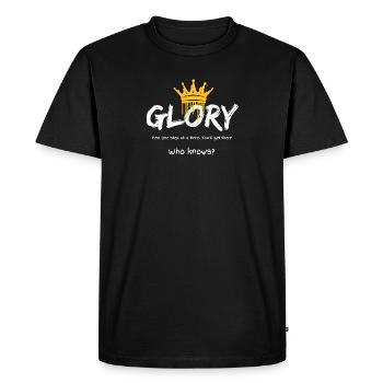 Glory Crown Graffiti - T-shirt Premium bio Homme - noir - Devant - Nico (187cm)