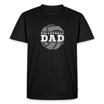 Entraîneur de volley-ball - T-shirt Premium bio Homme - noir - Devant - Nico (187cm)