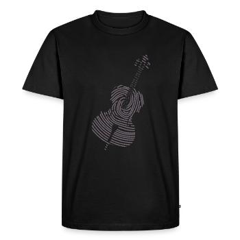Musique classique Violoncelle - T-shirt Premium bio Homme - noir - Devant - Nico (187cm)