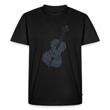 Musique classique Violoncelle - T-shirt Premium bio Homme - noir - Devant - Nico (187cm)