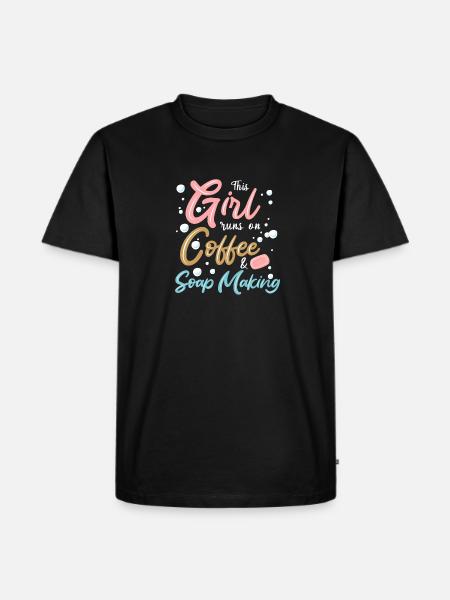 Soap Making Handmade soap - Men's Premium Organic T-Shirt - black