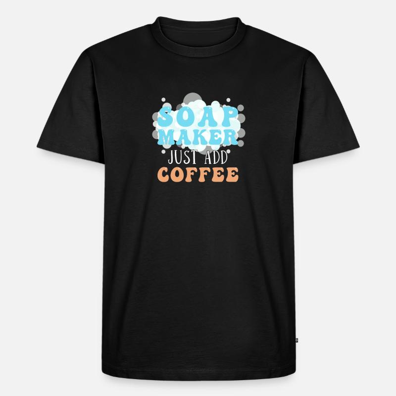 Soap Making Handmade soap - Men's Premium Organic T-Shirt - black