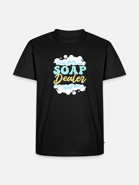 Soap Making Handmade soap - Men's Premium Organic T-Shirt - black