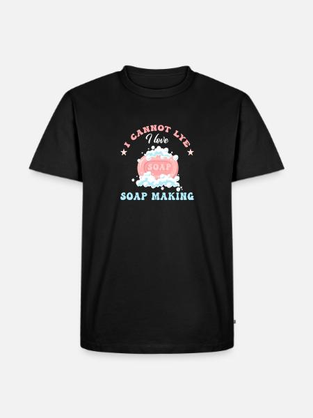 Soap Making Handmade soap - Men's Premium Organic T-Shirt - black
