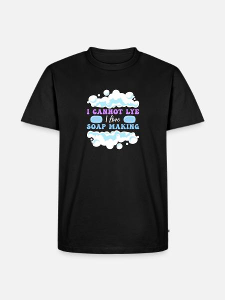 Soap Making Handmade soap - Men's Premium Organic T-Shirt - black