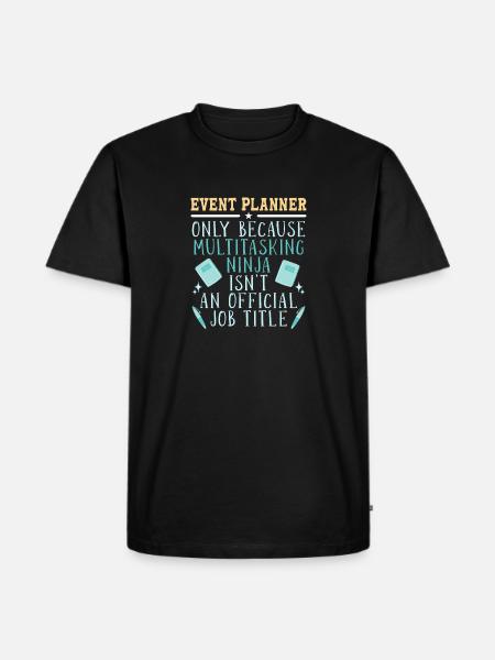Event Manager Event Event Manager - Men's Premium Organic T-Shirt - black