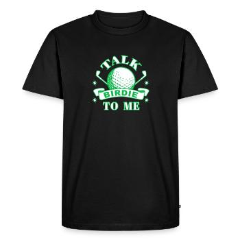Golf Golfeurs Golfeurs - T-shirt Premium bio Homme - noir - Devant - Nico (187cm)