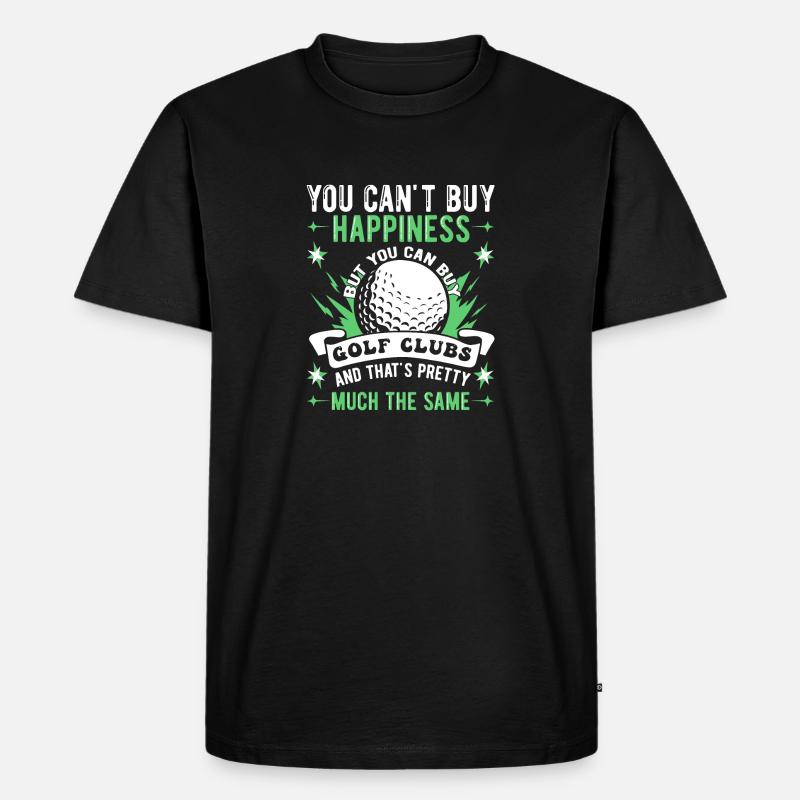 Golf Golfeurs Golfeurs - T-shirt Premium bio Homme - noir