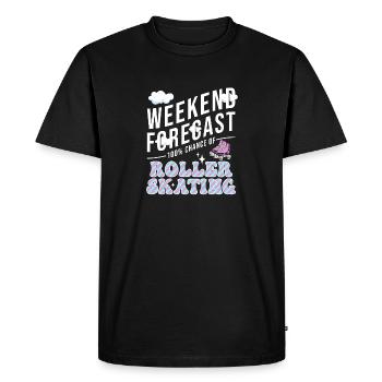 Roller Skating Inline Skating Inline Skates - Men's Premium Organic T-Shirt - black - Front - Nico (187cm)