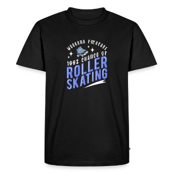 Roller Skating Inline Skating Inline Skates - Men's Premium Organic T-Shirt - black - Front - Nico (187cm)
