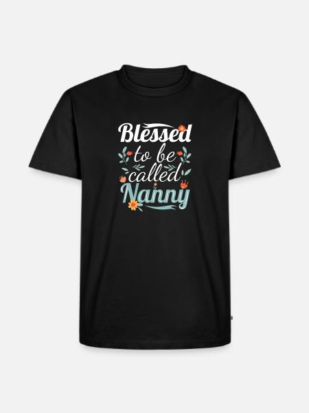 Nanny Babysitter Childminder - Men's Premium Organic T-Shirt - black