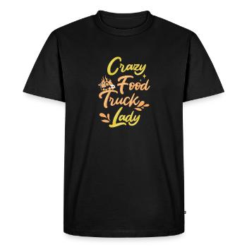 Food Truck Streetfood - T-shirt Premium bio Homme - noir - Devant - Nico (187cm)