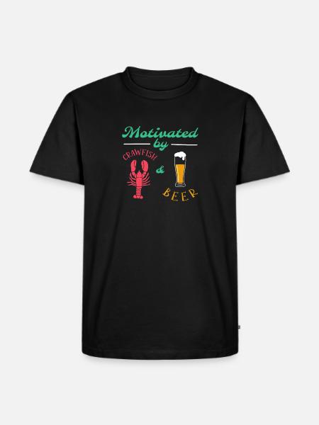 Crawfish Crawfish - Men's Premium Organic T-Shirt - black